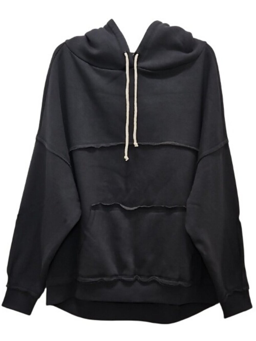 Out From Under Oversized Hoodie Sweatshirt Medium Gray New Women's